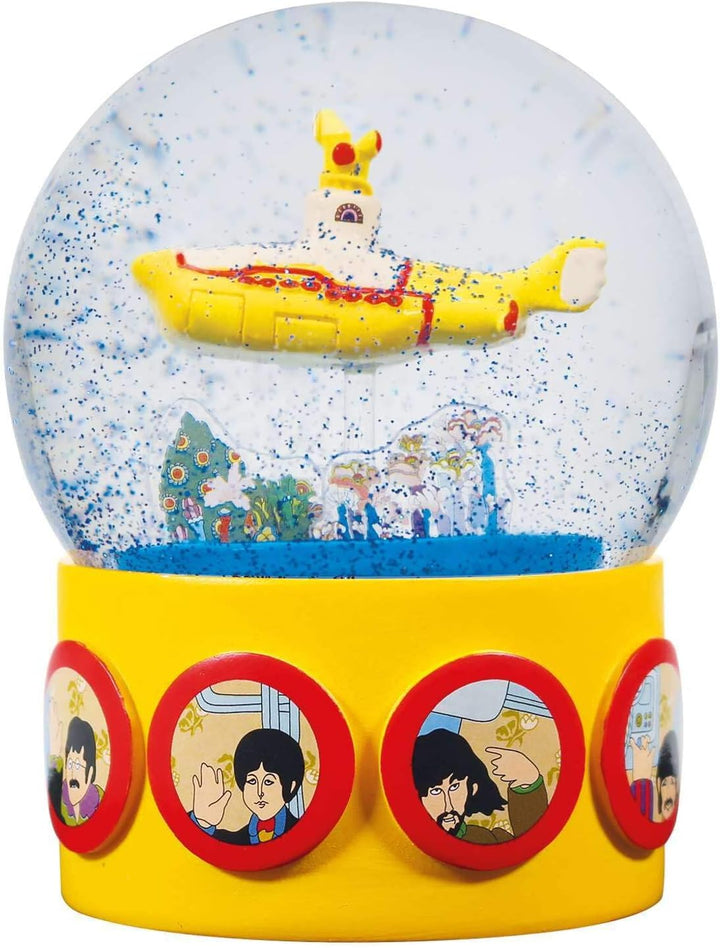 Half Moon Bay Gelbe U-Boot-Schneekugel | Die Beatles Schneekugeln für Erwachsene | witzige Weihnacht