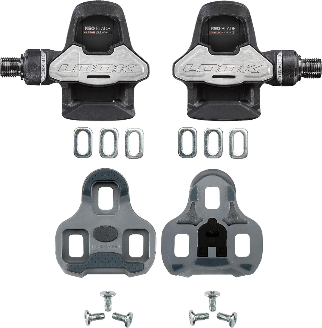 LOOK Cycle - KEO Blade Carbon Ceramic Ti Rennrad-Pedale - Sehr leistungsstarke Rennrad-Pedale - extr