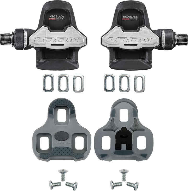 LOOK Cycle - KEO Blade Carbon Ceramic Ti Rennrad-Pedale - Sehr leistungsstarke Rennrad-Pedale - extr