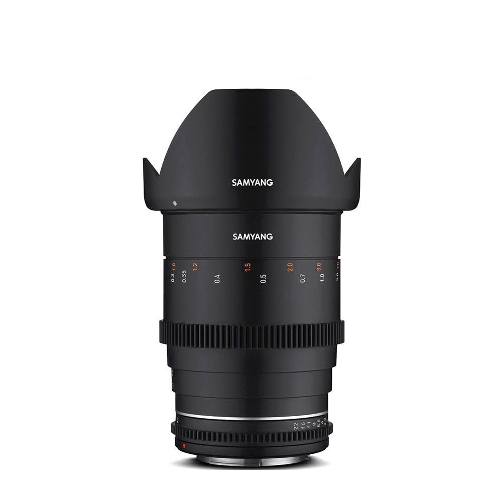 Samyang MF 35mm T1,5 VDSLR MK2 Canon RF – lichtstarkes T1,5 Weitwinkel Cine- und Video Objektiv für