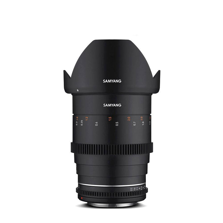 Samyang MF 35mm T1,5 VDSLR MK2 Canon RF – lichtstarkes T1,5 Weitwinkel Cine- und Video Objektiv für