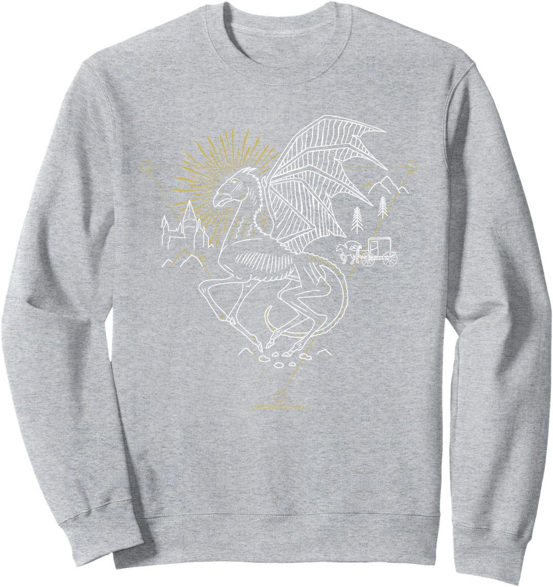 Harry Potter Thestral Line Art Sweatshirt