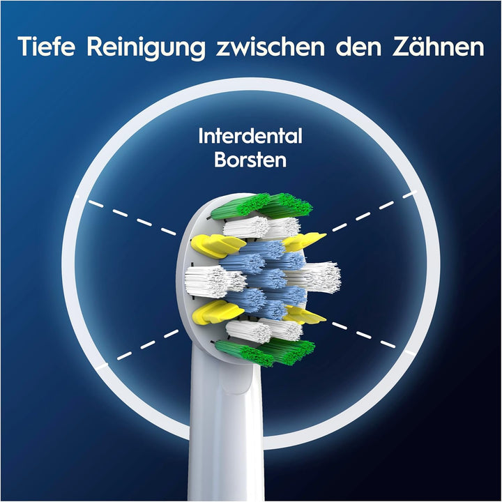 Oral-B Pro Tiefenreinigung Aufsteckbürsten für elektrische Zahnbürste, 6 Stück, tiefe Zahnreinigung