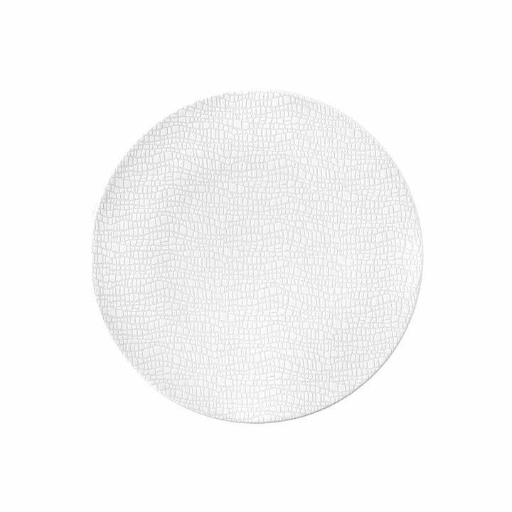 Seltmann Weiden 001.743917 Frühstücksteller Rund, Weiss Luxury White 1 Stück (1er Pack), Luxury Whit