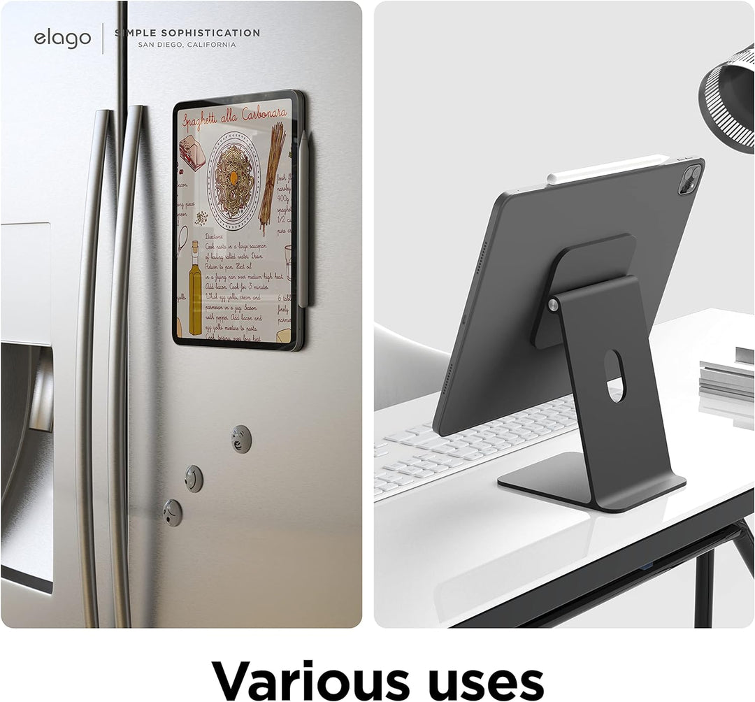 elago Magnetisches Folio Hülle Kompatibel mit iPad Pro 11" 6., 5., 4. Generation - Rückwand kann an