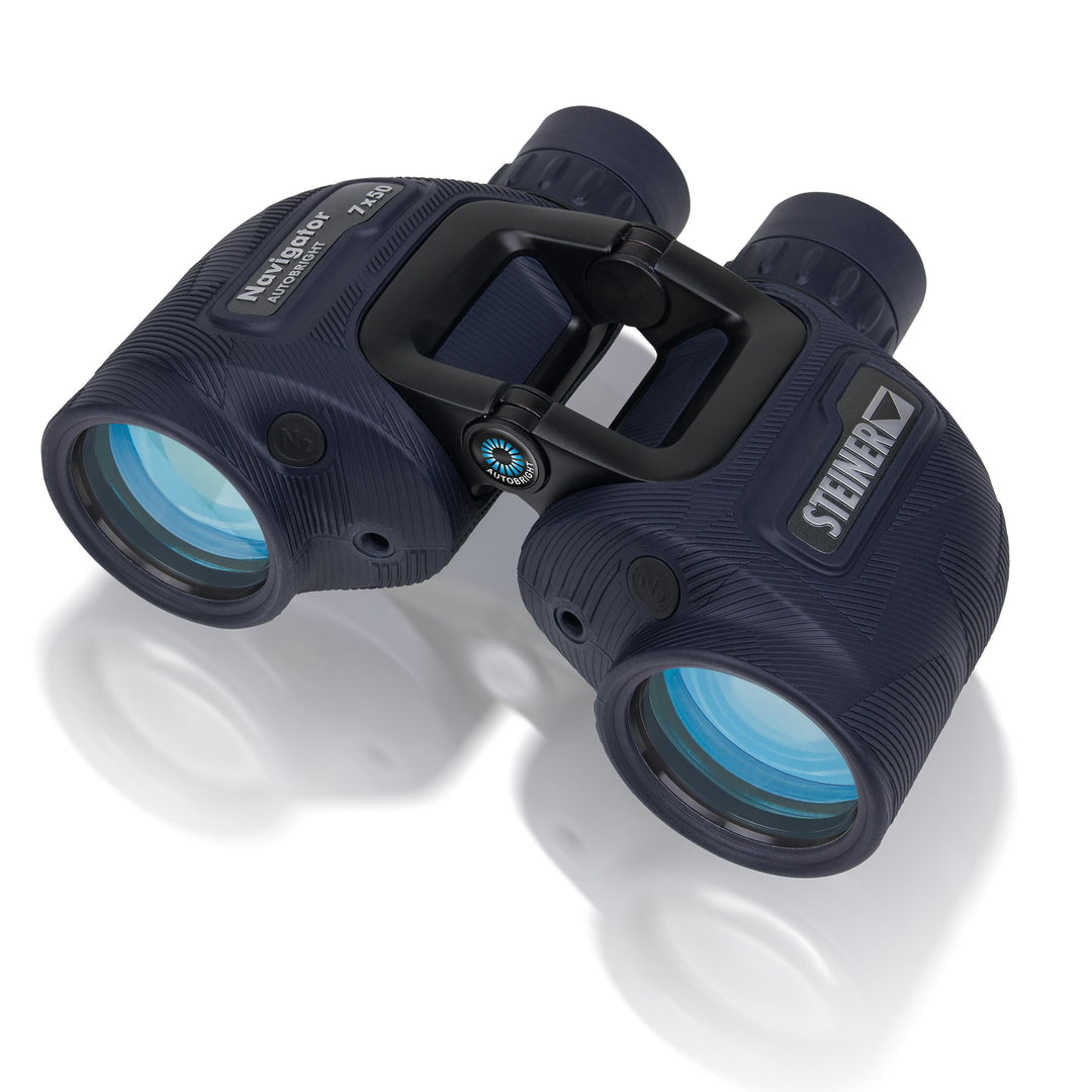 STEINER Marine-Fernglas Navigator Autobright 7x50 - Reduktion von Blendungen durch Wasser und Sonne,