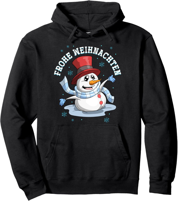 Kinder Pajama Frohe Weihnachten Schneemann Pullover Hoodie