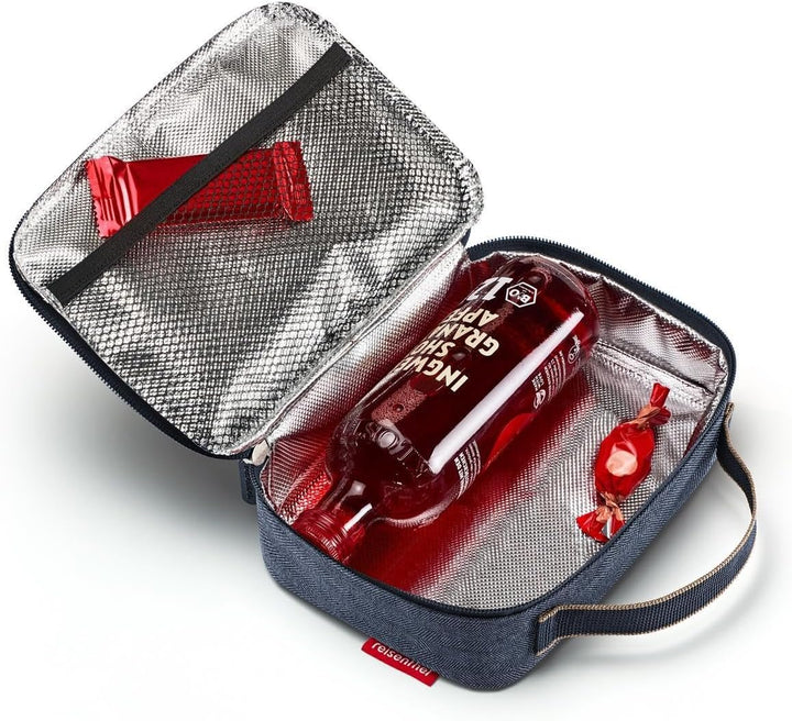 reisenthel thermocase Kleine Kühltasche für Kosmetik, Medikamente, Snacks, Couleur:Herringbone Dark