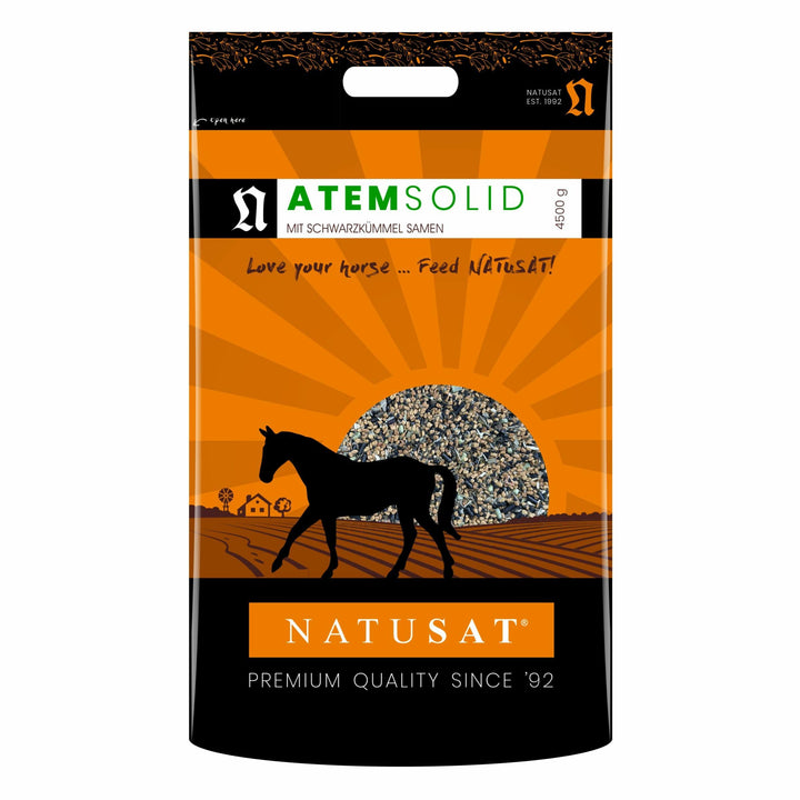 Natusat AtemSolid 4500 g - mit Schwarkümmelsamen, Bronchialkräuter, wertvolle Kräutermischung, Ergän
