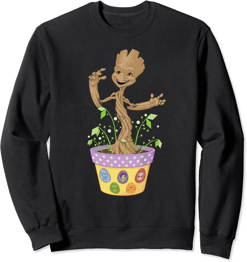 Marvel Guardians of the Galaxy Groot Easter Egg Sweatshirt