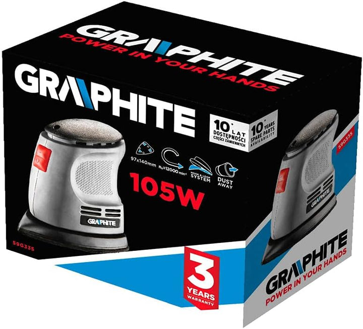 Graphit 59 G335 Exzenterschleifer graphit