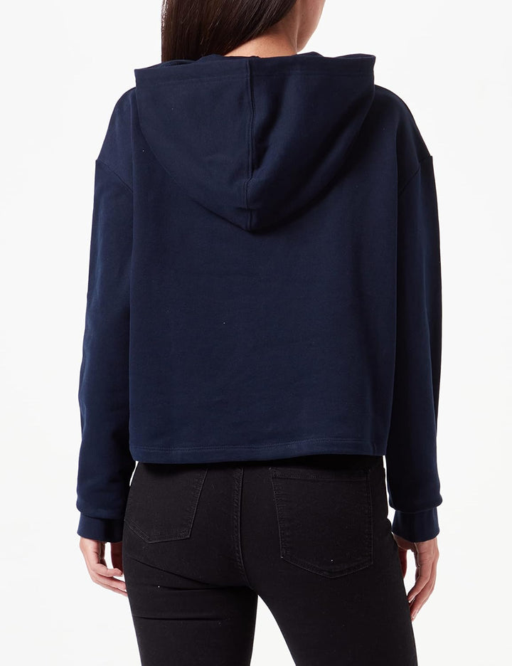 HUGO Damen Sweatshirt L Dark Blue408, L Dark Blue408