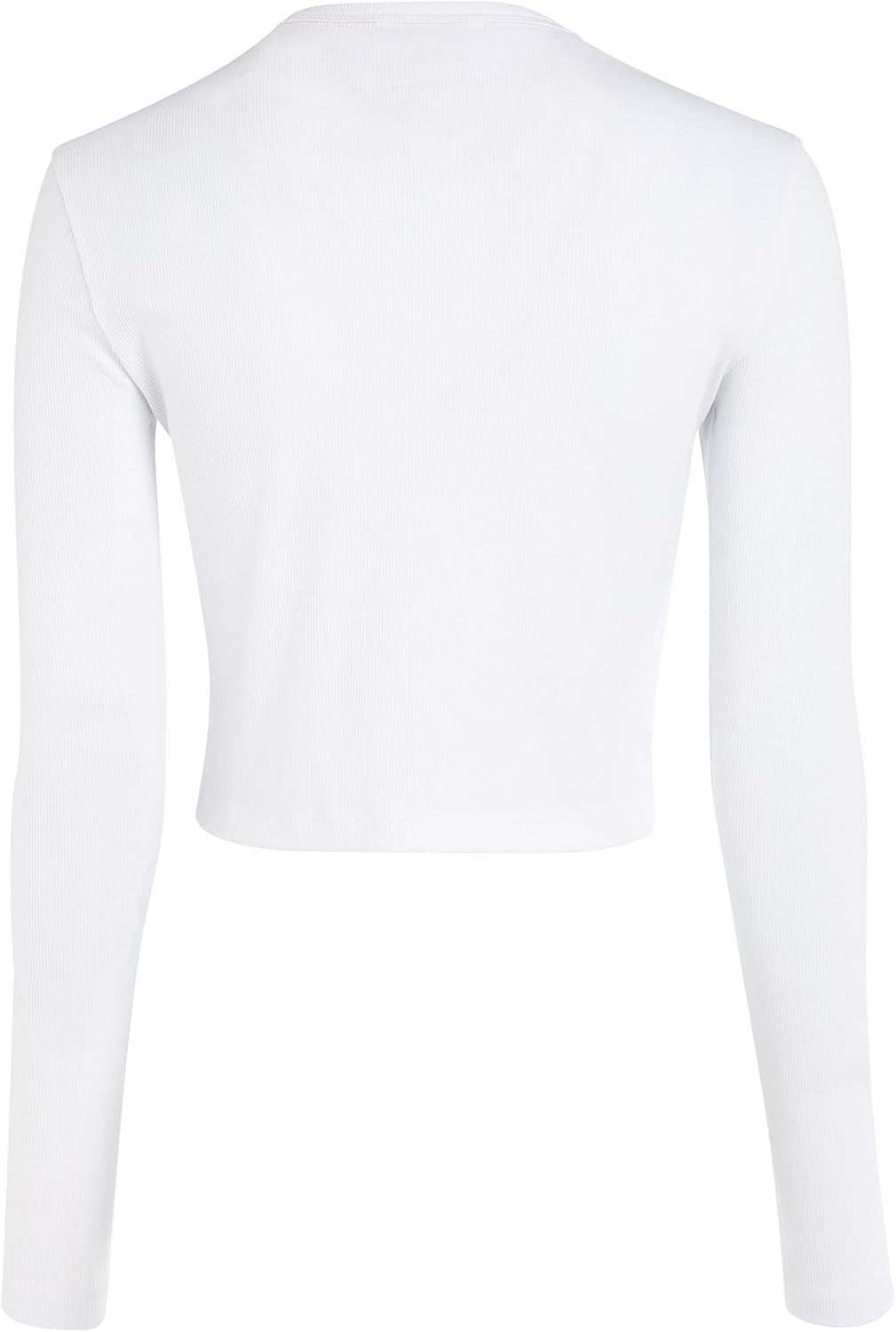 Tommy Jeans Damen Langarm Strickoberteile XS Weiss, XS Weiss