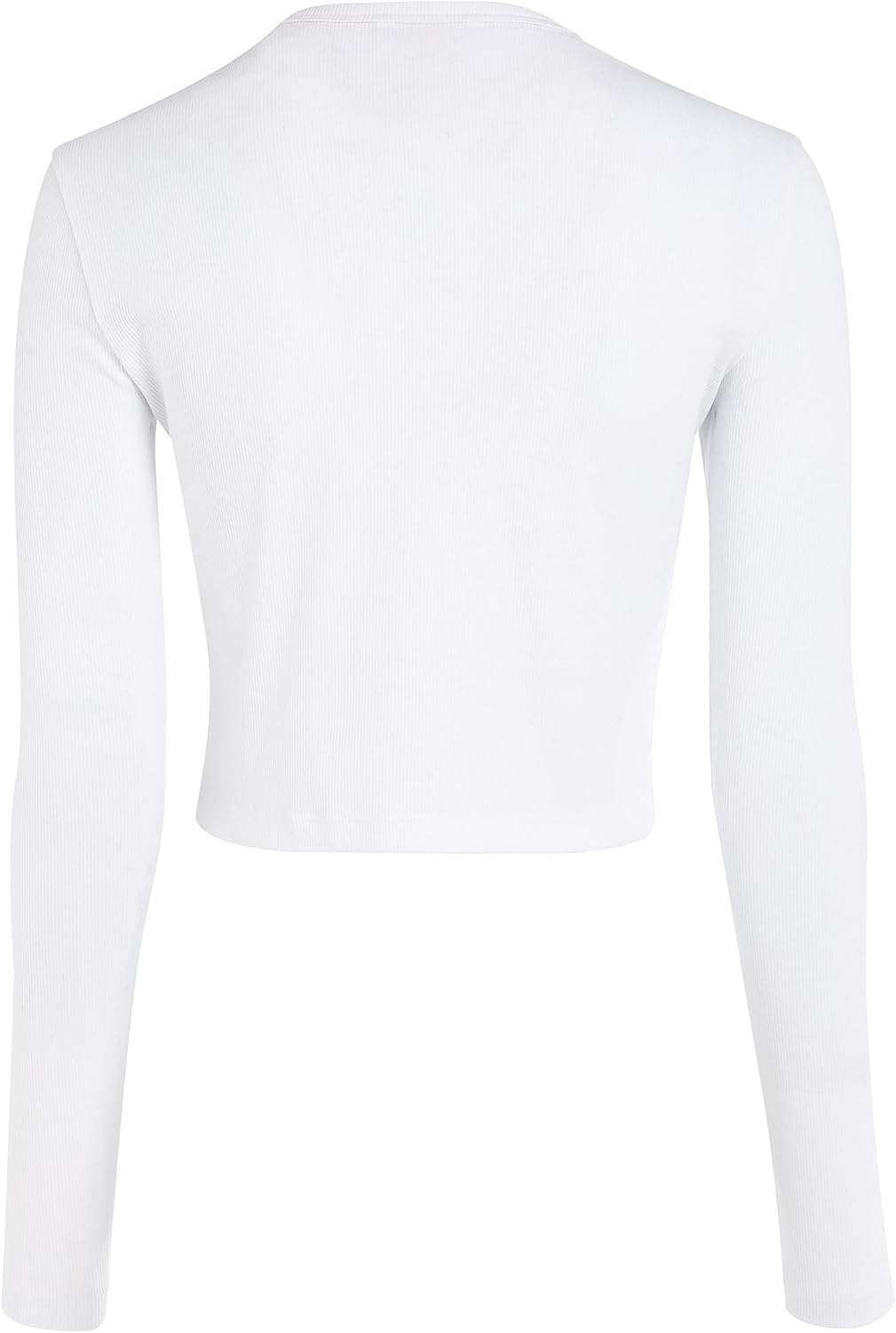 Tommy Jeans Damen Langarm Strickoberteile XS Weiss, XS Weiss