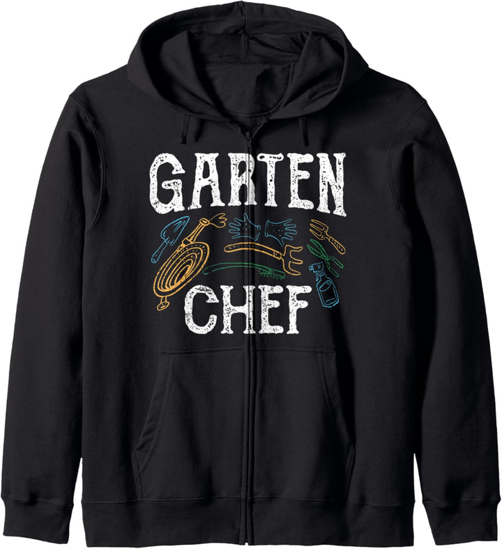 Garten Chef Gartenchef für Gärtner Gartenarbeit Kapuzenjacke