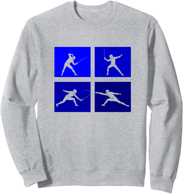 Fechten Game Gamer Fechterin Spiel Fechten Fechter Sweatshirt
