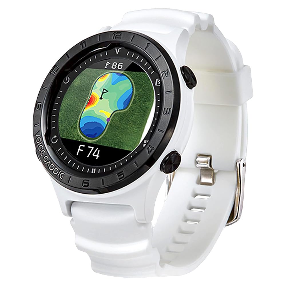 Voice Caddie Unisex - VOICE CADDIE A2 GOLF GPS UHR WEISS, Weiss, Einheitsgrösse