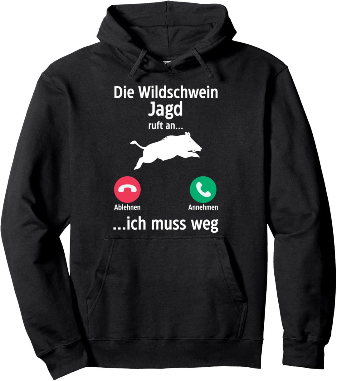 Jäger Wildschweinjäger Jagd Pullover Hoodie