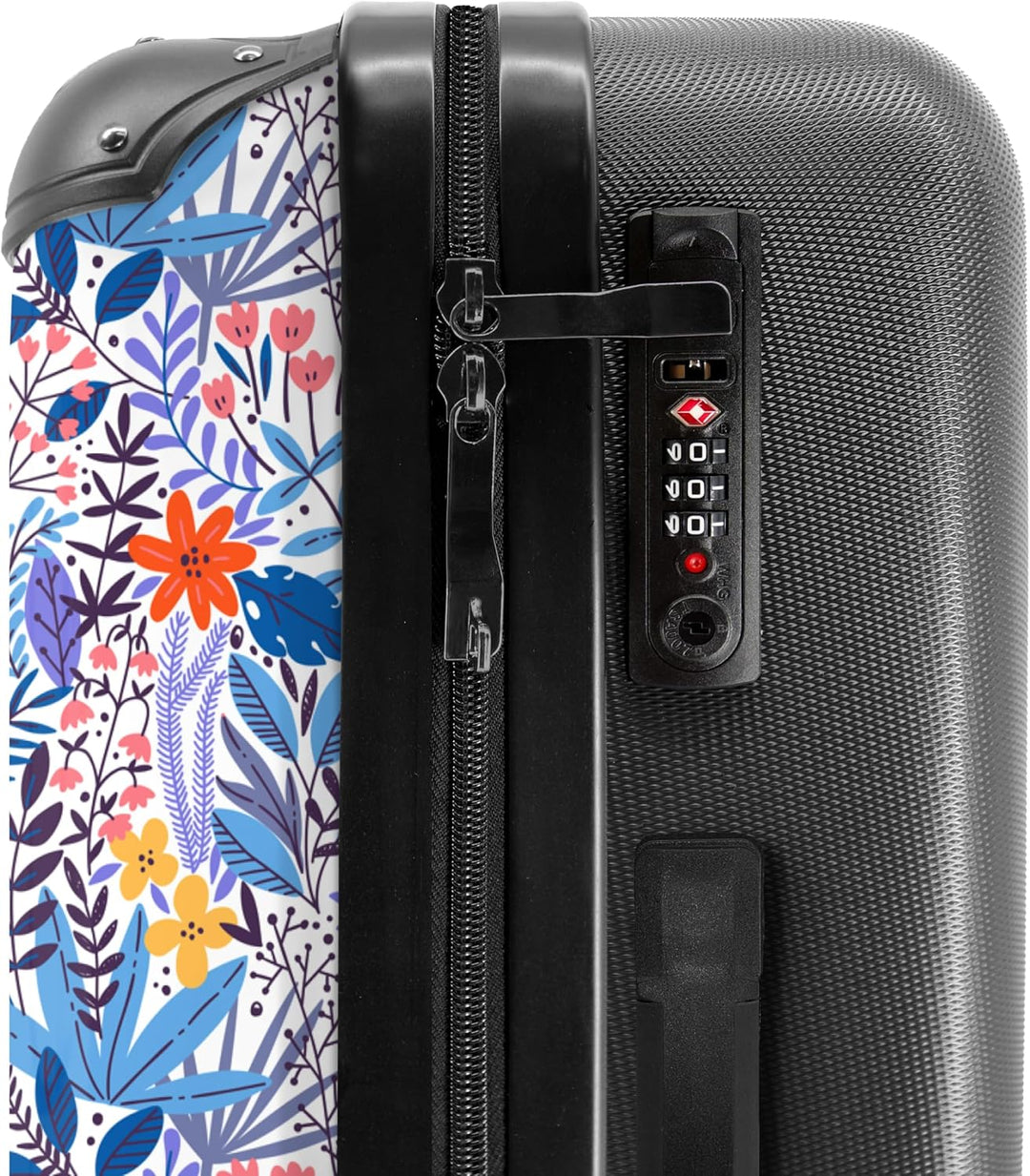 NoBoringSuitcases.com® Handgepäck, Hartschalenkoffer mit TSA Schloss, Trolley, Reisekoffer, Carry on