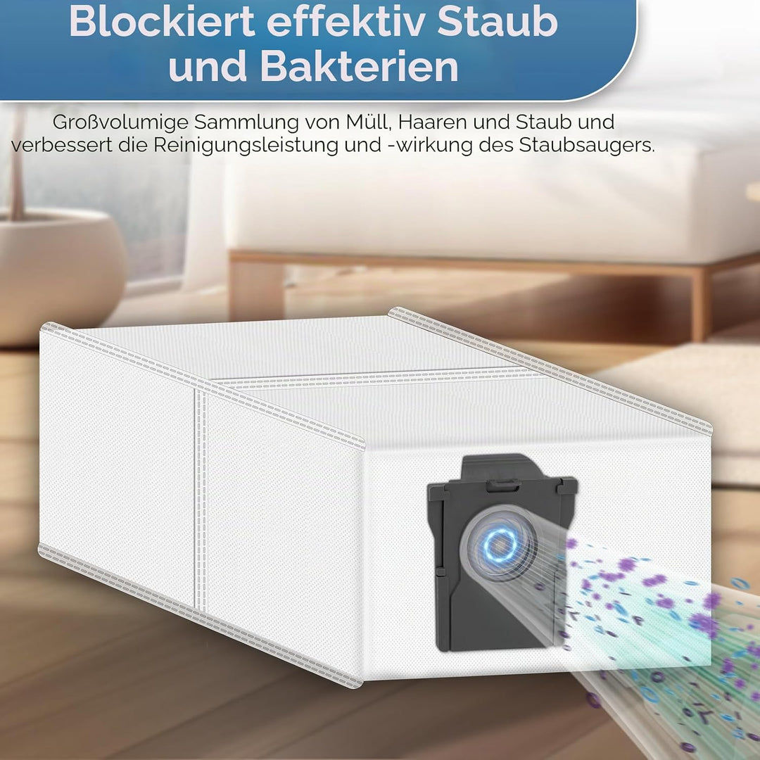 (6 Stück) P50 Pro Ultra Ersatzstaubbeutel für Mova P50 Pro Ultra/ P10 Pro Ultra/ P10 Ultra/ S20 Ultr