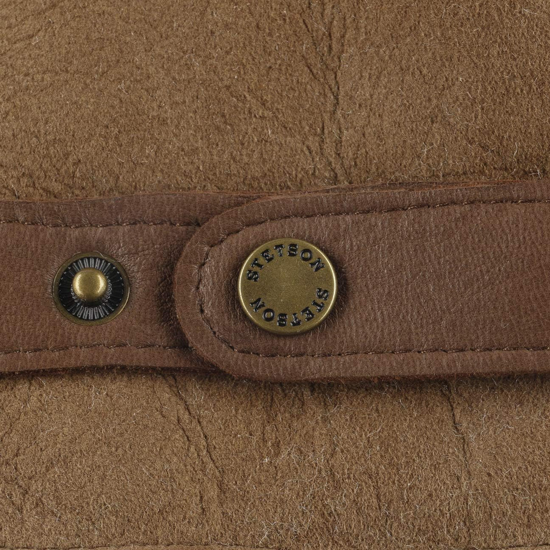 Stetson Deerskin Lambswool Handschuhe Fingerhandschuhe Herrenhandschuhe Lederhandschuhe Herren - mit