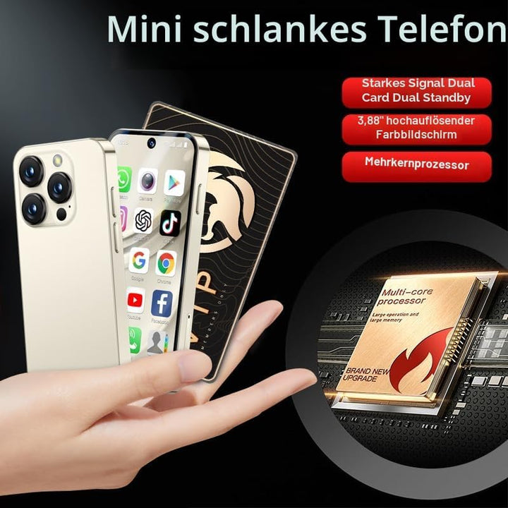 4G Mini-Smartphone (freigegeben), ideale Wahl für Kinder und Studenten, kleines Backup-Telefon in ho