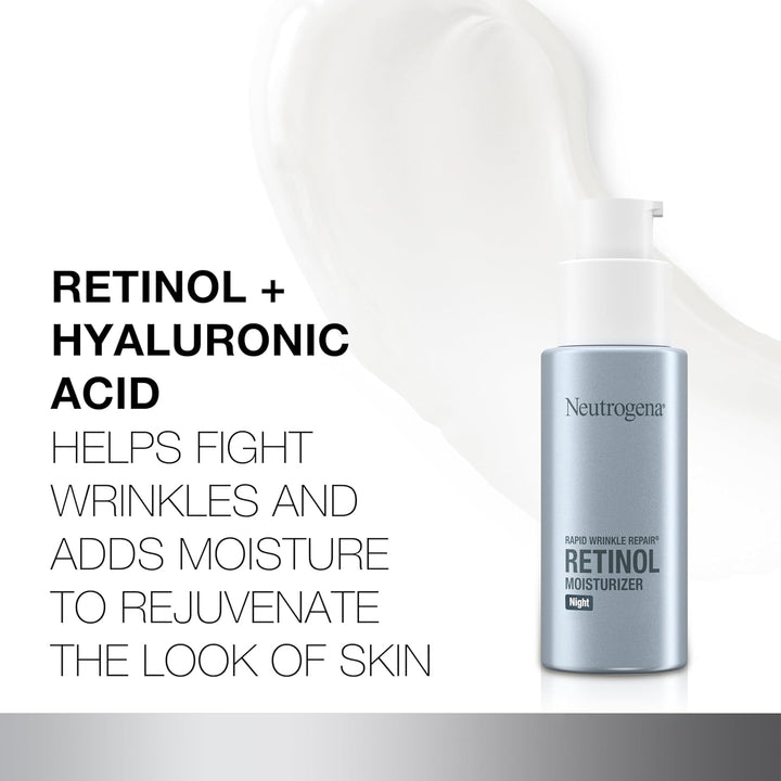 Neutrogena Rapid Wrinkle Repair Night Moisturizer - Nachtpflege, feuchtigkeitsspendend - Anti Agin,