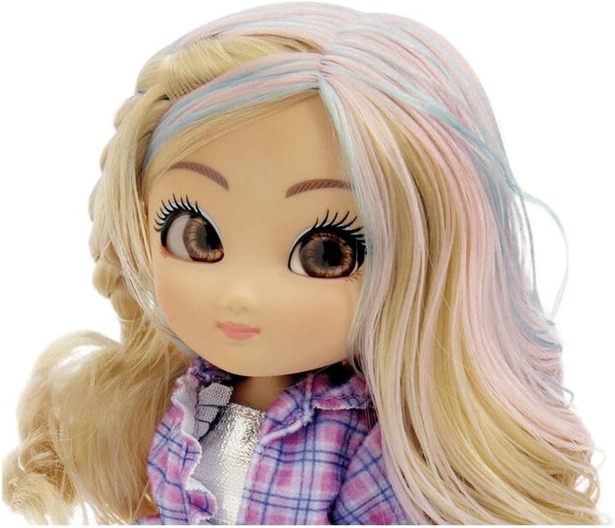 UNIQUE EYES , 25 cm grosse Puppe - Rebecca, mit ihren Augen, die dir folgen, mit Kleidung, Spielzeug