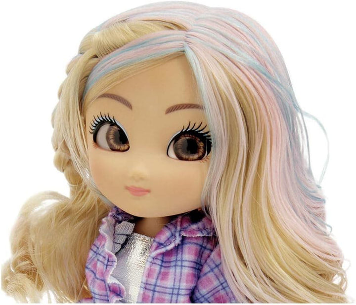 UNIQUE EYES , 25 cm grosse Puppe - Rebecca, mit ihren Augen, die dir folgen, mit Kleidung, Spielzeug