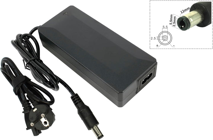PowerSmart® 2A 42V Ladegerät für 36V Akku Six Degrees Scoot One E7, Velo E7, mit 2,5mm Stecker