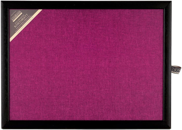 Knietablett mit Kissen Uni Rosa