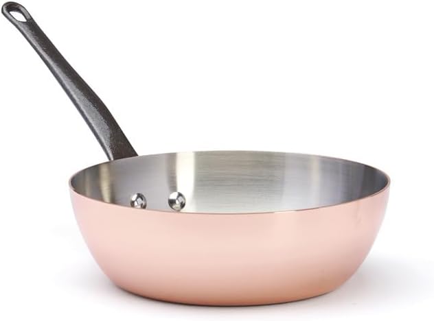 De Buyer Sauteuse, Edelstahl, Silber, 20 cm 24.1 x 24 x 18 cm, 24.1 x 24 x 18 cm