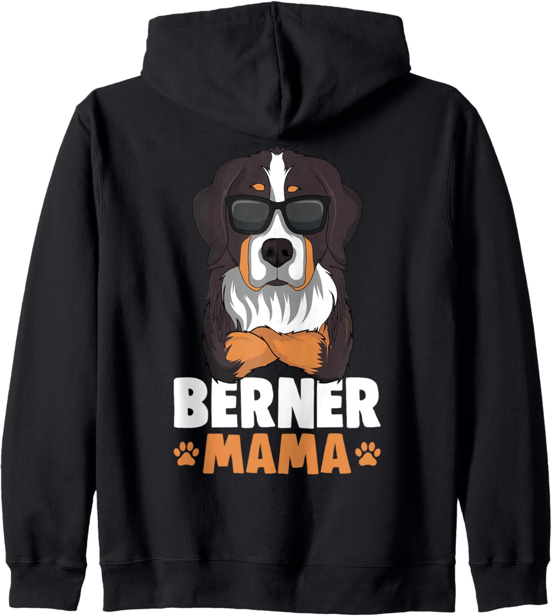 Berner Sennenhund Mama Hunde Frauchen Kapuzenjacke