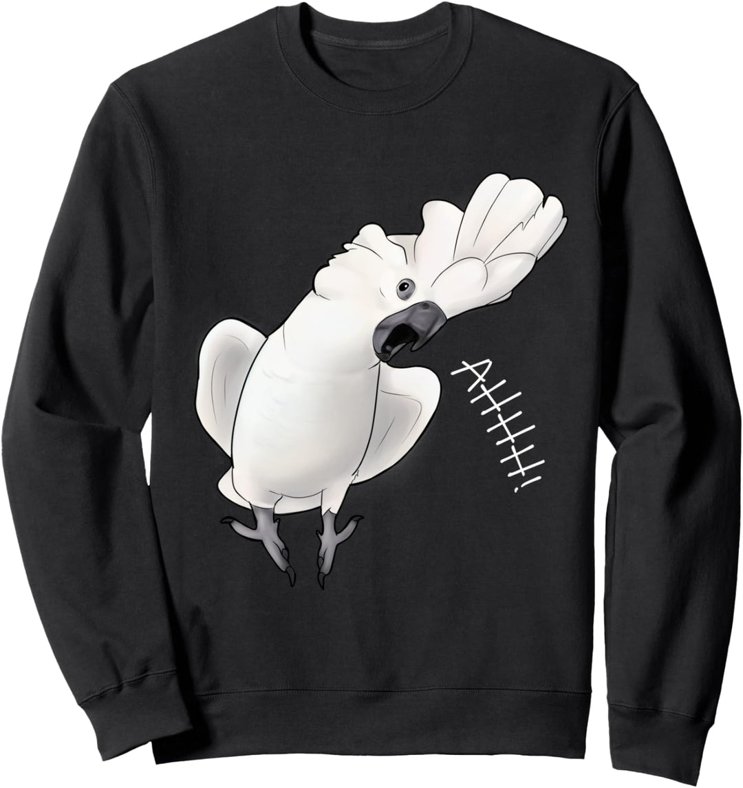 Schreiender Kakadu Sweatshirt