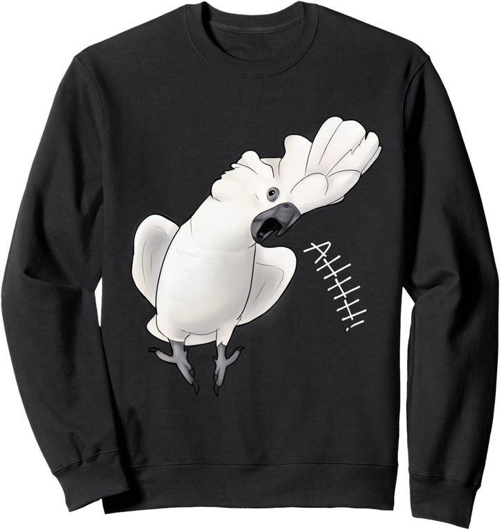 Schreiender Kakadu Sweatshirt