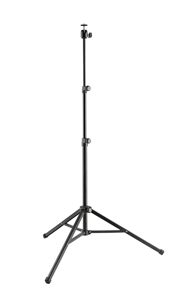 K&amp;M 19784 Kamera-Stativ Schwarz, Stahl - Dreifuss, 360° Drehung, 90° Neigung - flexibel, stabil, auc