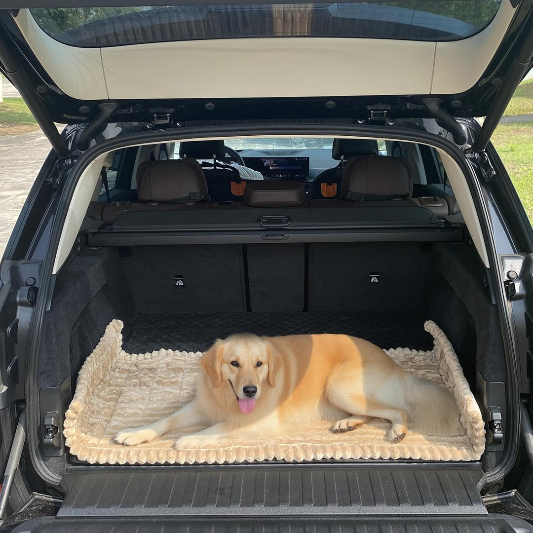 Rücksitzbezug für Hunde, Hundebett-Matte, weich, rutschfest, für Rücksitz und Hund, verdickt, Cordsa