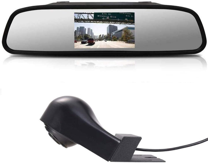 【4.3'' Rückspiegel Monitor + Rückfahrkamera Transpoter】im 3. Bremsleuchte HD Rückfahrkamera für Merc