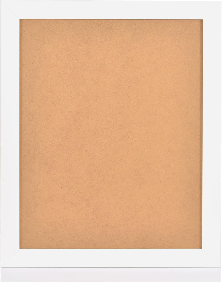 Stallmann Design Bilderrahmen 50x80 cm weiss Holz mit Acrylglas Rahmen-Breite 40mm Posterrahmen Wech