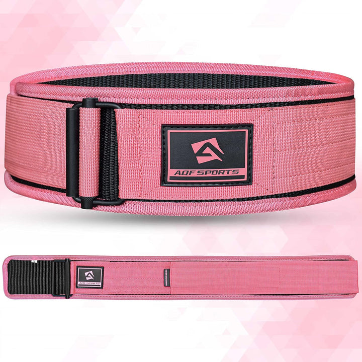 AQF Gewichthebergürtel, 4"/10.2cm Autolock Nylon Gürtel, Functional Training Bodybuilding Fitness Gü