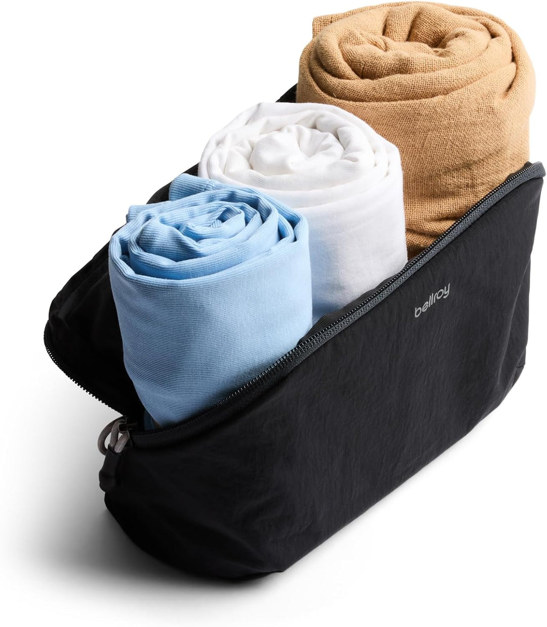 Bellroy Lite Packing Pouch 3L (Organizer-Packwürfel für Nah- und Fernreisen) - Black Schwarz, Schwar