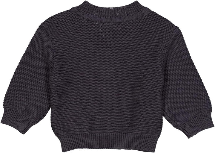 müsli Baby-Jungen Knit Cable Cardigan Sweater 74 Mystery Blue, 74 Mystery Blue