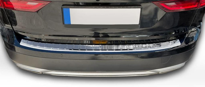 Ladekantenschutz Edelstahl CHROM kompatibel für VOLVO V90 + V90 Cross Country | BJ ab 2016 | premium