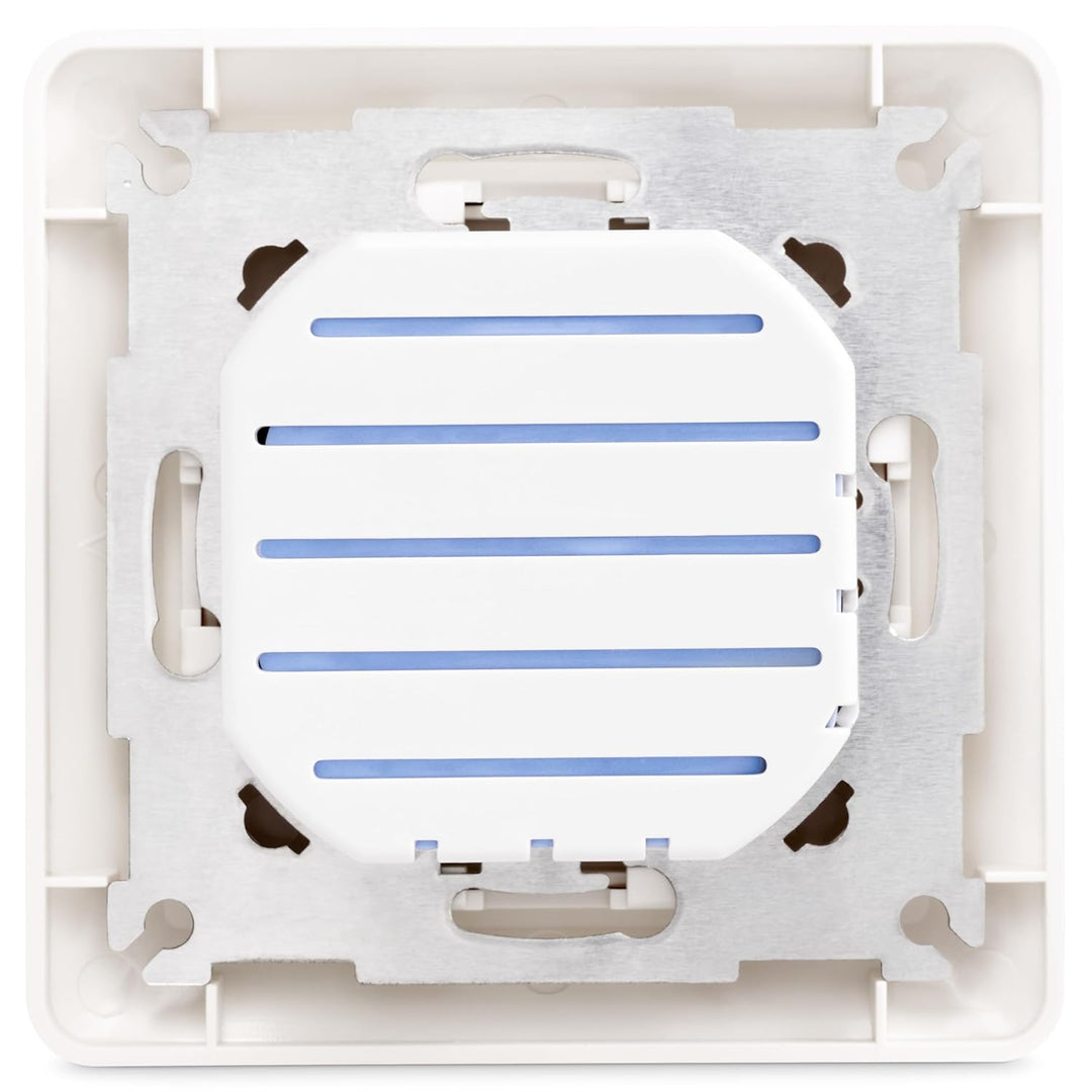 2x greenandco® gc-350 Unterputz LED und Halogen Dimmer 1-350 Watt, für Wechselschaltungen geeignet,