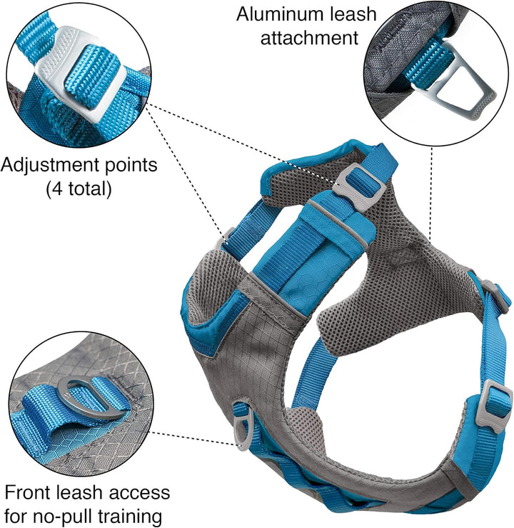 Kurgo Journey Air Geschirr, Orange, M Orange Medium, Orange Medium