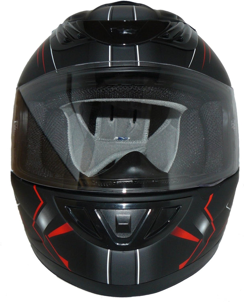 protectWEAR Integralhelm mit Sonnenblende H520-Arrow-RT - XS, XS