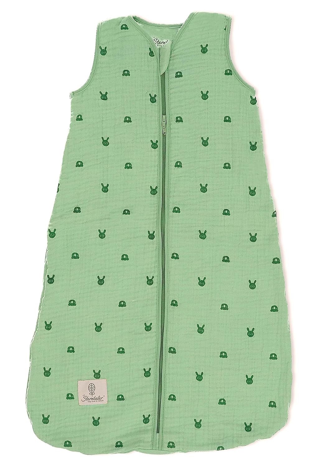 Sterntaler Baby Unisex Schlafsack Baby Musselin Schlafsack Stay True to Nature - Babyschlafsack, Puc