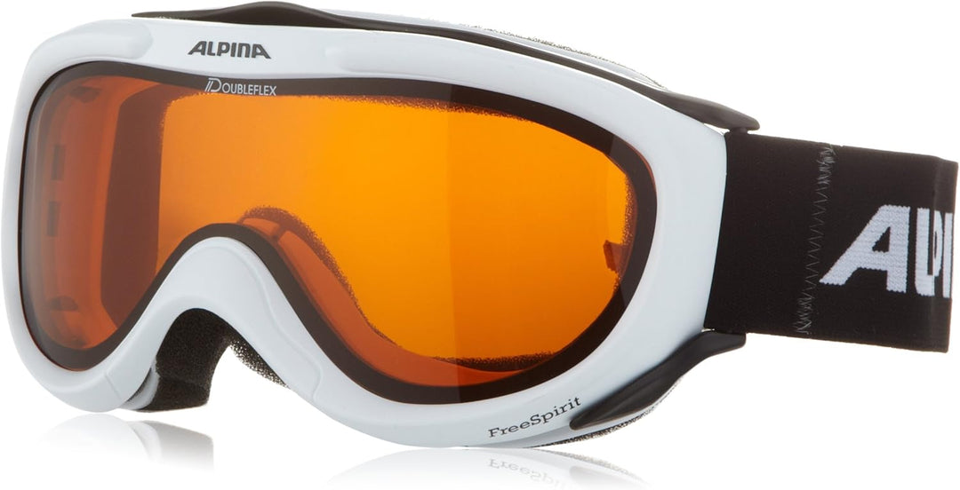 Alpina Skibrille FreeSpirit, One size weiss dlh (white dlh), weiss dlh (white dlh)