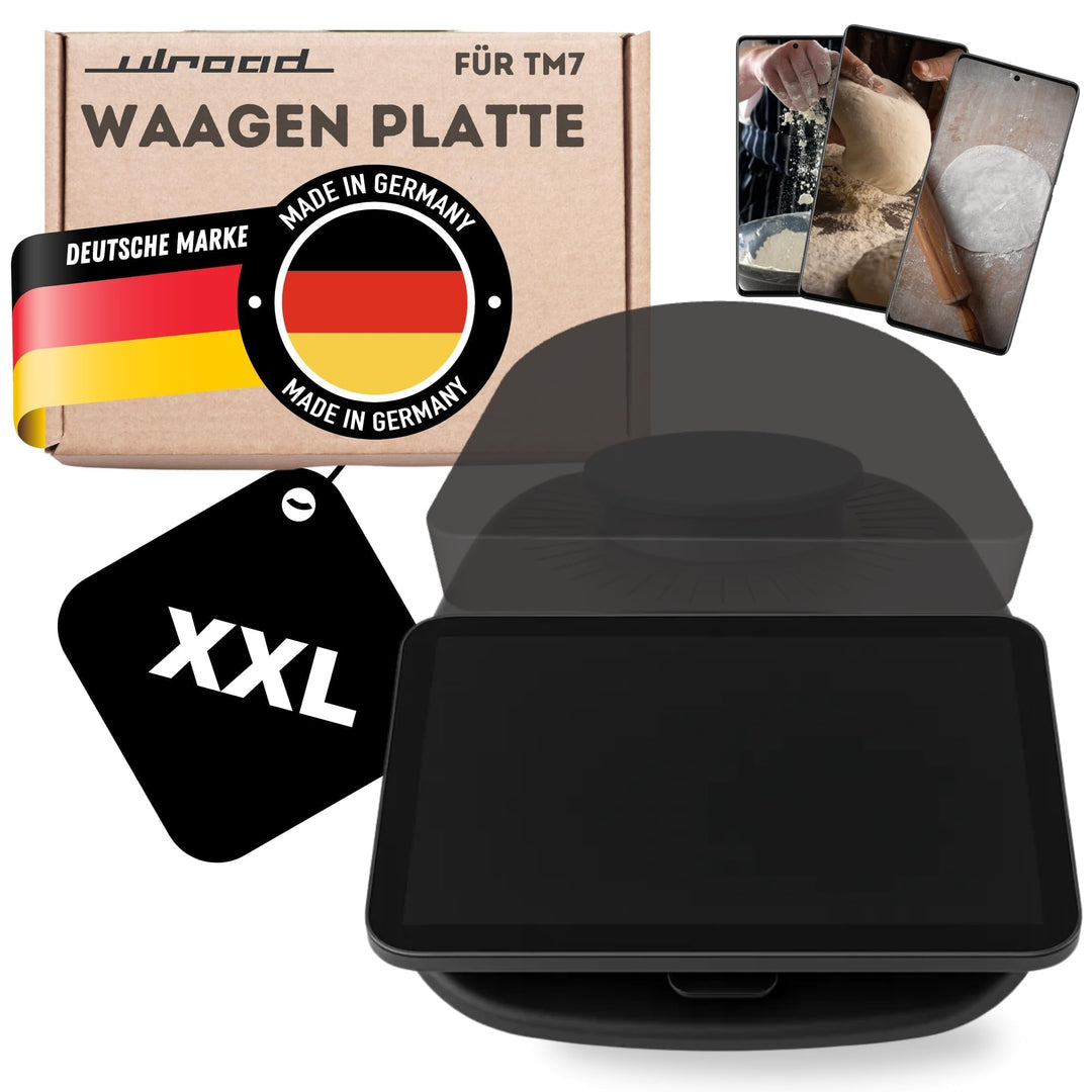 WAAGEN PLATTE passend für Thermomix TM7 Wiegeplatte Waage Abdeckung Zubehör verwandelt TM7 zur Platt