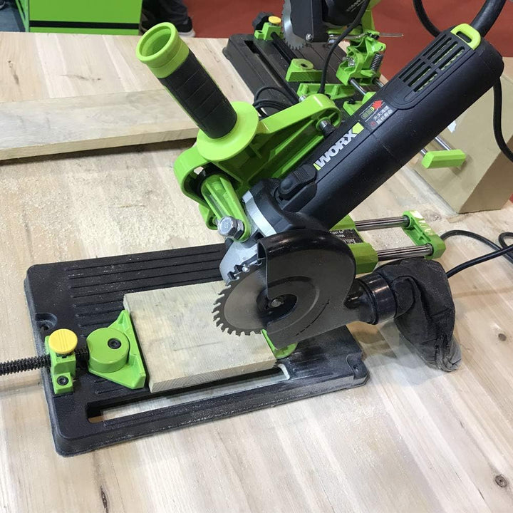 Winkelschleifer-Festhalter mit verbesserter Gusseisenbasis, multifunktionaler Universal-Desktop-Wink